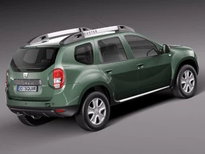 Dacia Duster 2014 3D Model
