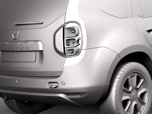 Dacia Duster 2014 3D Model
