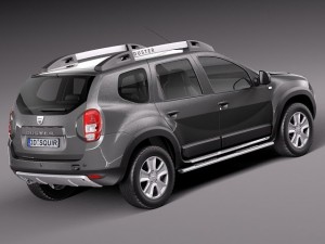Dacia Duster 2014 Offroad Modello 3D