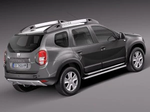 Dacia Duster 2014 Offroad 3D Model
