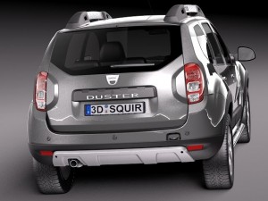 Dacia Duster 2014 Offroad Modello 3D