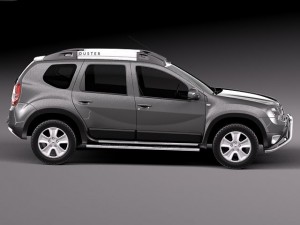 Dacia Duster 2014 Offroad Modello 3D