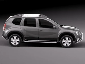 Dacia Duster 2014 Offroad 3D Model