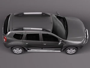 Dacia Duster 2014 Offroad 3D Model