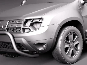 Dacia Duster 2014 Offroad 3D Model
