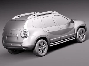 Dacia Duster 2014 Offroad 3D Model