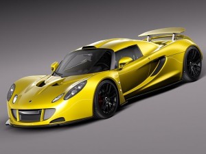 Hennessey Venom GT 2012 3D Model