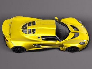 Hennessey Venom GT 2012 Modelo 3D