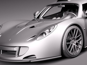 Hennessey Venom GT 2012 Modelo 3D