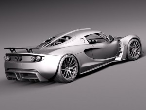 Hennessey Venom GT 2012 Modelo 3D