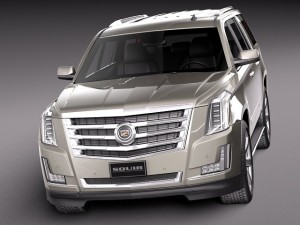 Cadillac Escalade 2015 Model 3D