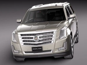 Cadillac Escalade 2015 3D Model
