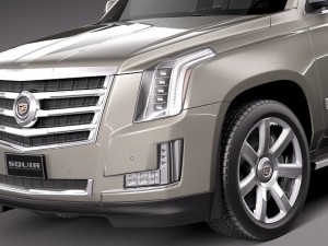 Cadillac Escalade 2015 Model 3D