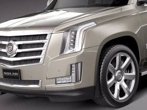 Cadillac Escalade 2015 3D Model