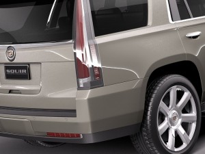 Cadillac Escalade 2015 Model 3D