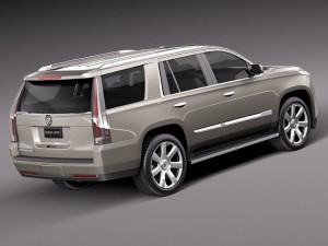 Cadillac Escalade 2015 Model 3D