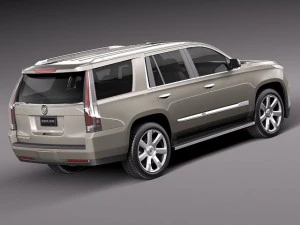 Cadillac Escalade 2015 3D Model