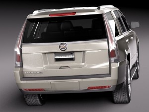 Cadillac Escalade 2015 Model 3D