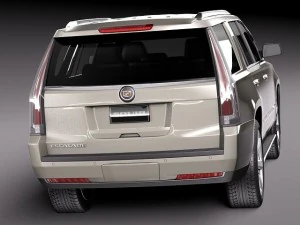 Cadillac Escalade 2015 3D Model