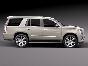 Cadillac Escalade 2015 Model 3D