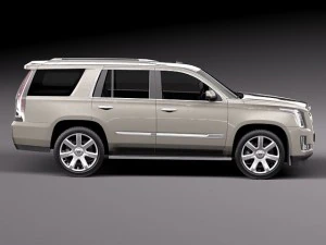 Cadillac Escalade 2015 3D Model