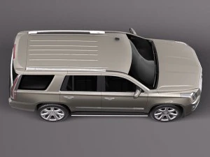 Cadillac Escalade 2015 3D Model