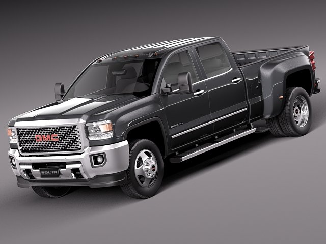 GMC Sierra HD 2015 3Dモデル .c4d .max .obj .3ds .fbx .stl .blend 