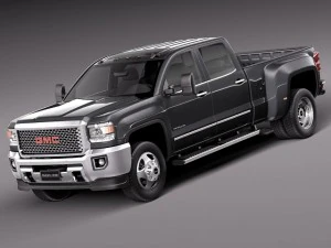 GMC 시에라 HD 2015 3D 모델