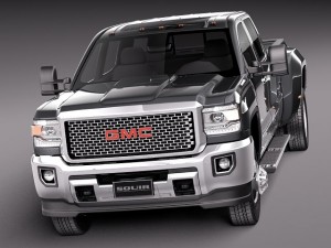 GMC Sierra HD 2015 3Dモデル