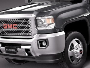 GMC Sierra HD 2015 3Dモデル