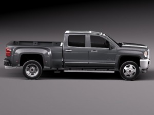 GMC Sierra HD 2015 3Dモデル