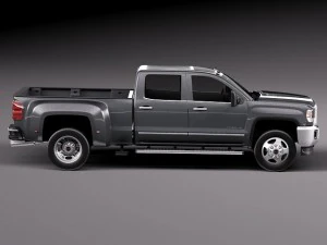 GMC Sierra HD 2015 3D Model