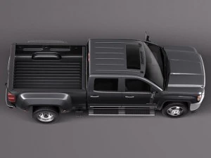 GMC Sierra HD 2015 3D Model