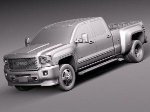 GMC Sierra HD 2015 3Dモデル