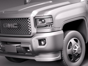 GMC Sierra HD 2015 3Dモデル