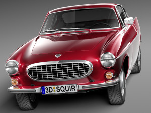Volvo P1800 1961-1973 3D Model