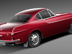 Volvo P1800 1961-1973 3D Model
