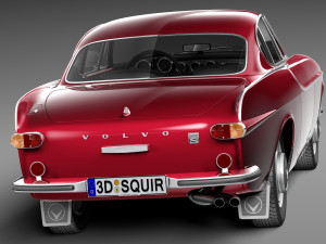 Volvo P1800 1961-1973 3D Model
