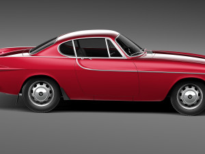 Volvo P1800 1961-1973 3D Model