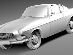 Volvo P1800 1961-1973 3D Model