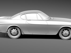 Volvo P1800 1961-1973 3D Model