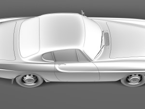 Volvo P1800 1961-1973 3D Model
