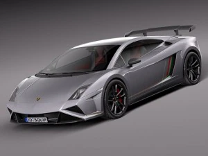 Gallardo Squadra Corse 2014 3D Model