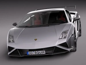 Gallardo Squadra Corse 2014 3D Model
