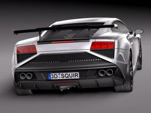 Gallardo Squadra Corse 2014 3D Model