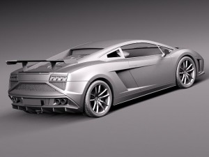 Gallardo Squadra Corse 2014 Modelo 3D