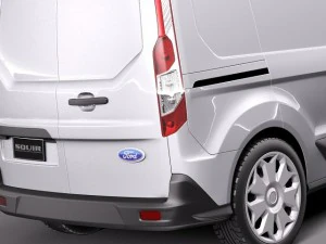 Transit Connect Cargo 2014 Short 3D Model