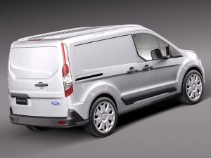 Transit Connect Cargo 2014 Short 3D Model