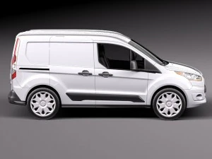 Transit Connect Cargo 2014 Short 3D Model