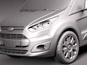 Transit Connect Cargo 2014 Short 3D Modell
